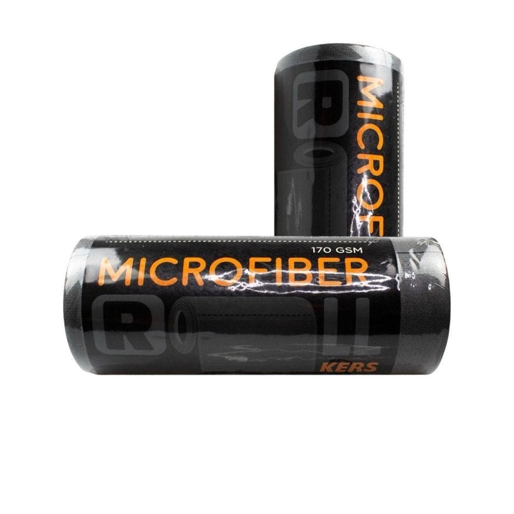 Rolo De Toalha De Microfibra Cinza 30X30 170Gsm 50Un Kers