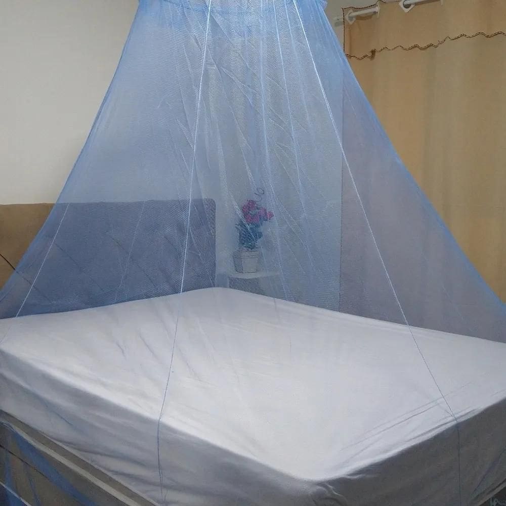 Mosquiteiro De Teto Filo Simples P Cama Casal E Solteiro Co