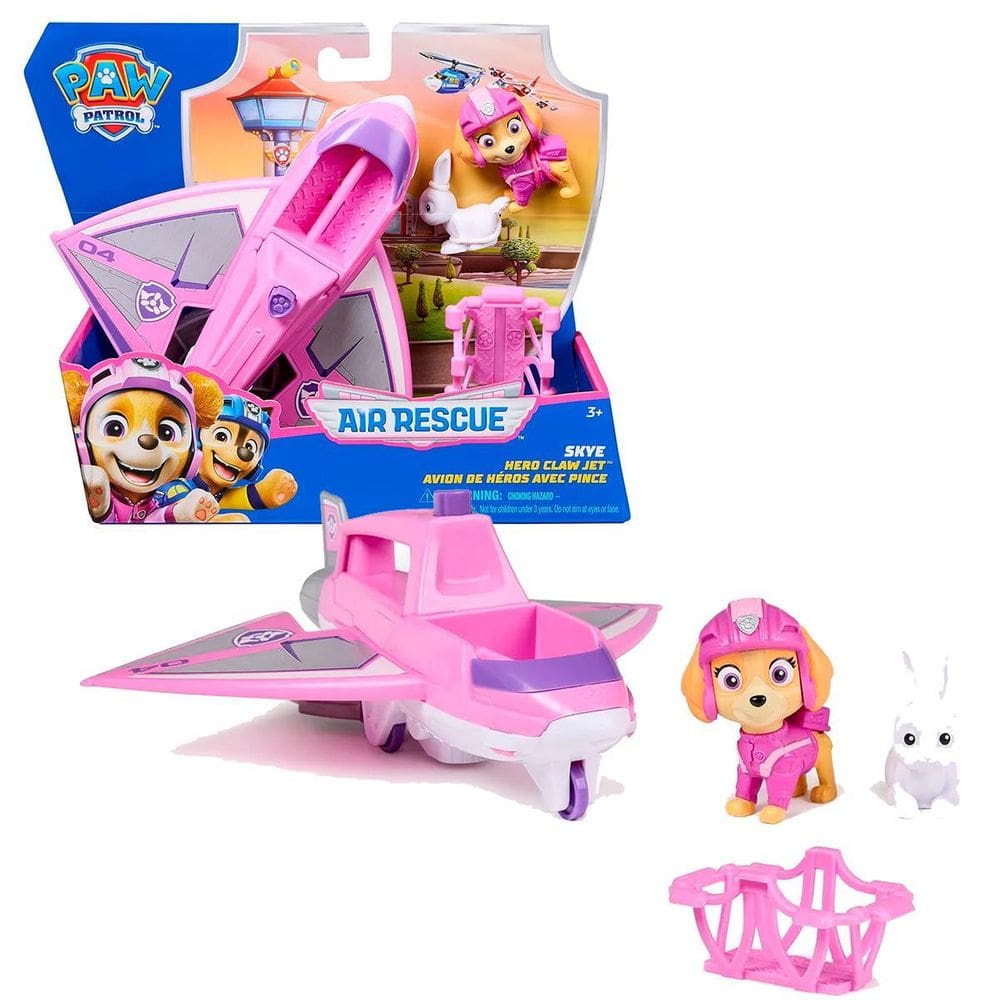 Jato De Resgate Com Boneca Skye Patrulha Canina - Sunny