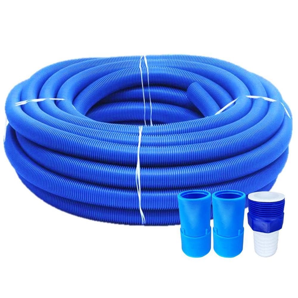 Mangueira 10M Ecológica Para Piscinas + Ponteira E Adaptador