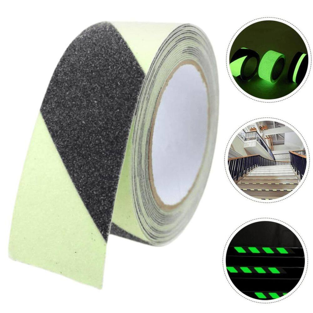 Fita Antiderrapante Escada Florescente Brilha Escuro Adesivo