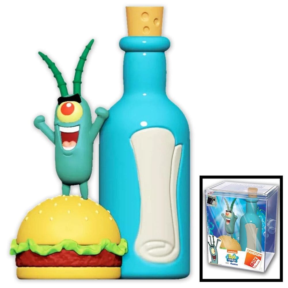 Fandom Box Bob Esponja Colecionável Boneco Fenda Do Bikine P