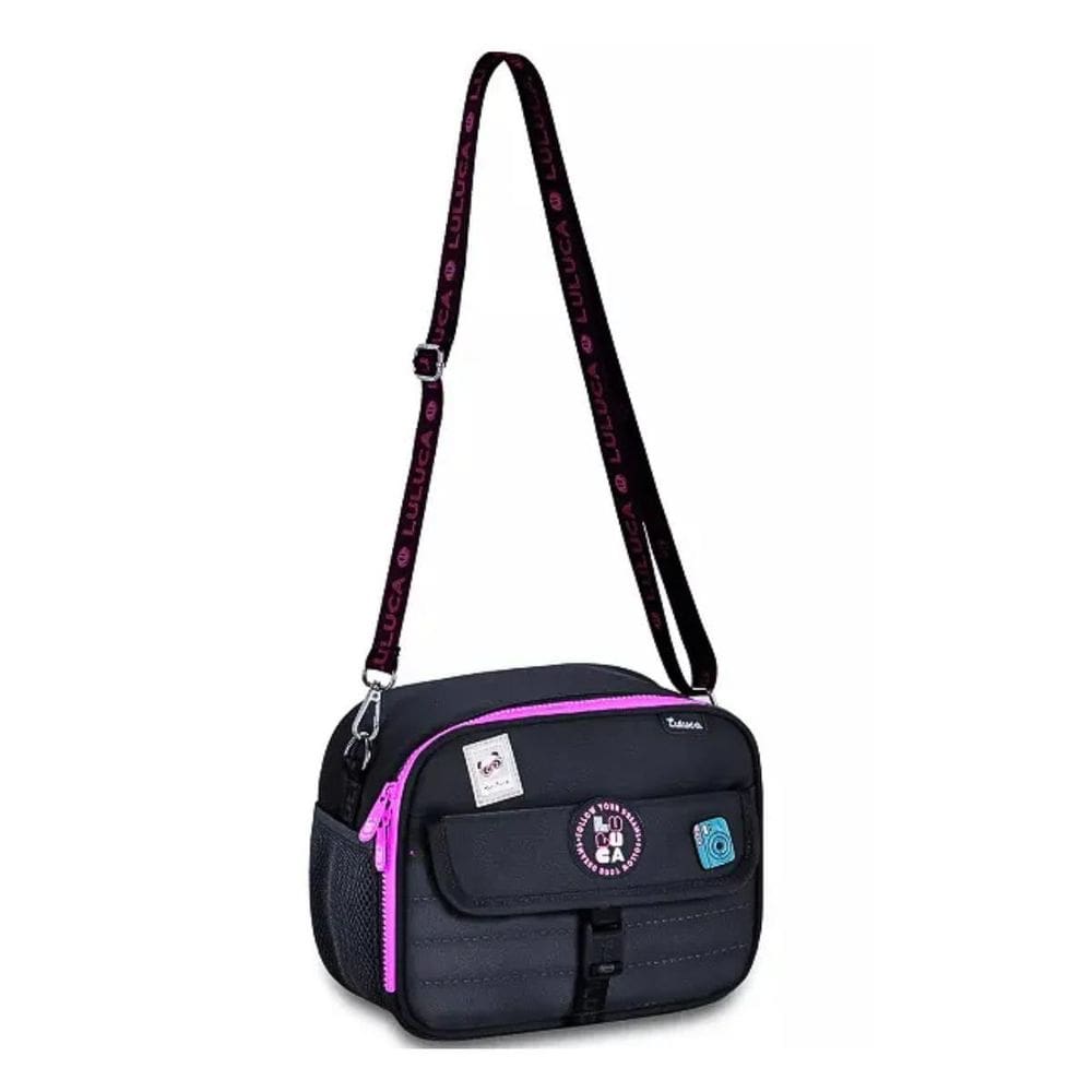 Lancheira Termica Preta Luluca Lu24637