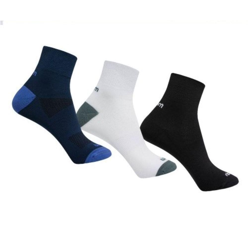 Kit 3 Meias Dupla Camada Anti Bolhas Corrida Fitnes Rikam