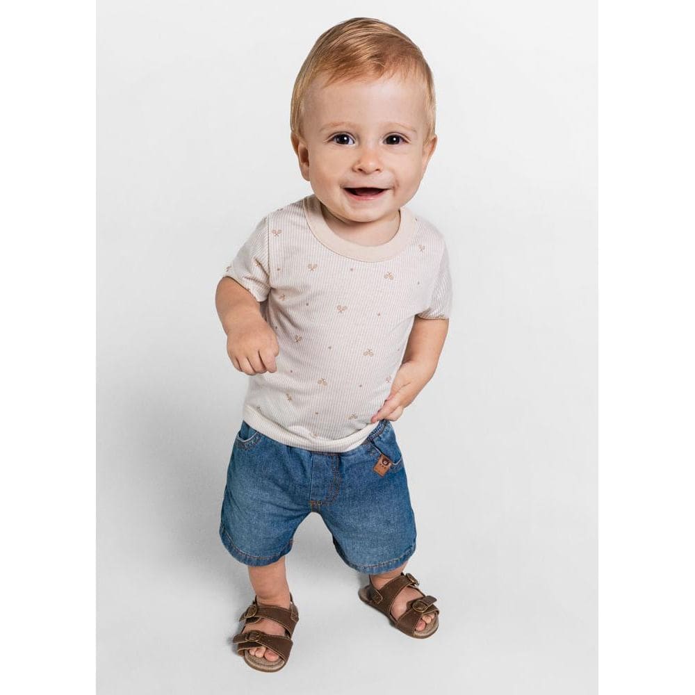 Bermuda infantil menino Mundi