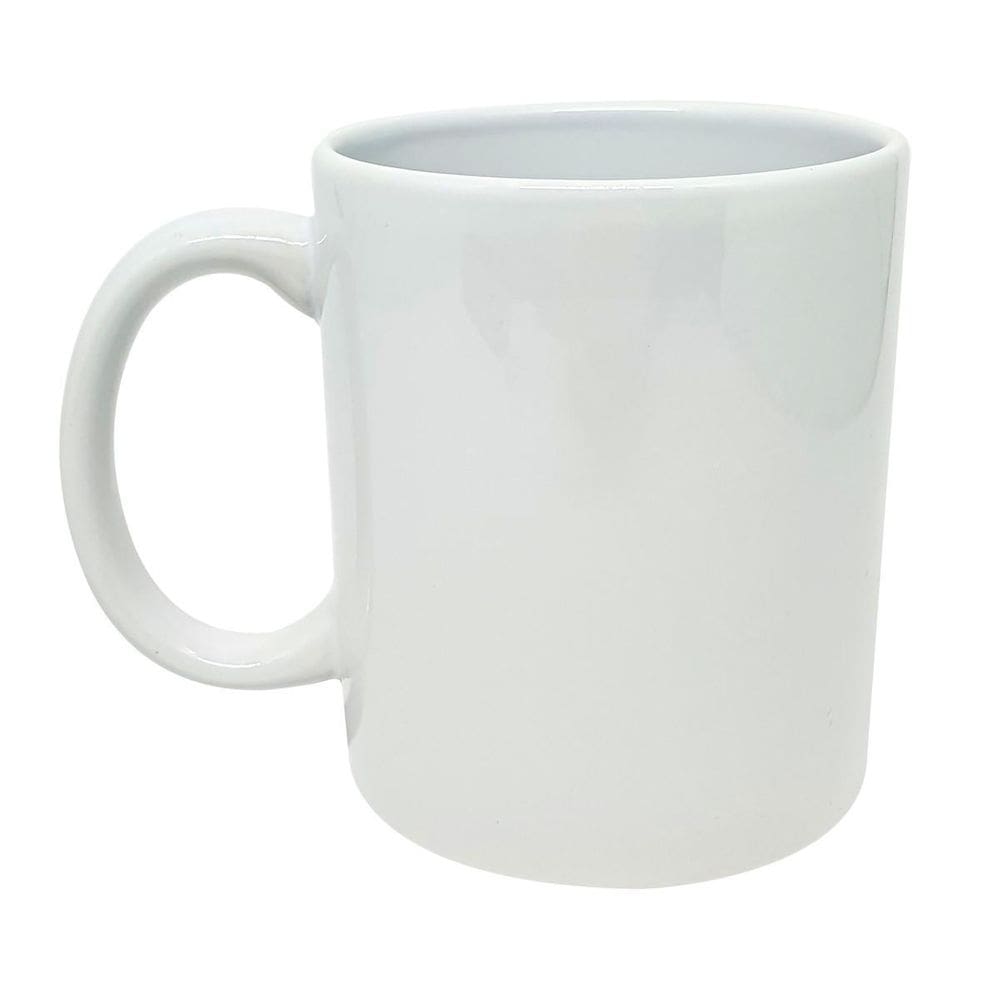 Caneca De Polímero Para Sublimação Branca Aaa 10 Unidades
