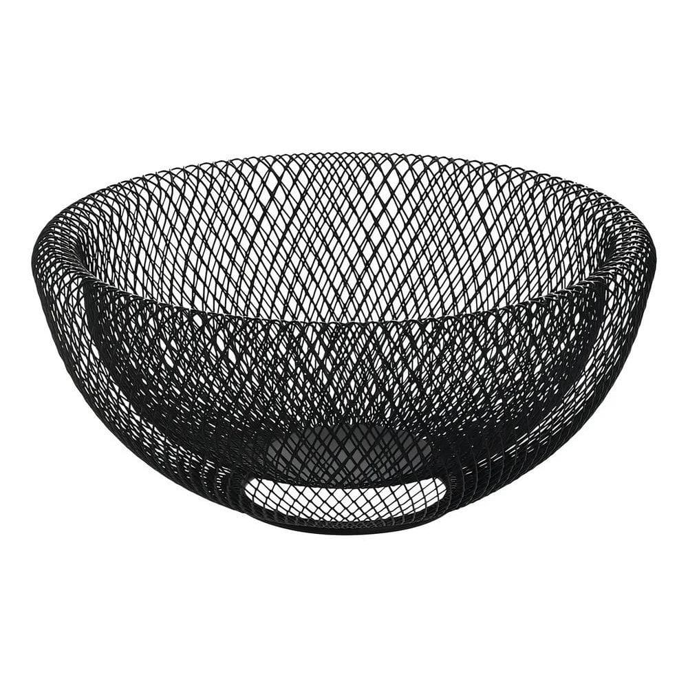 Fruteira Aramada Metal Preta 25Cm - Tuut Cor Preto