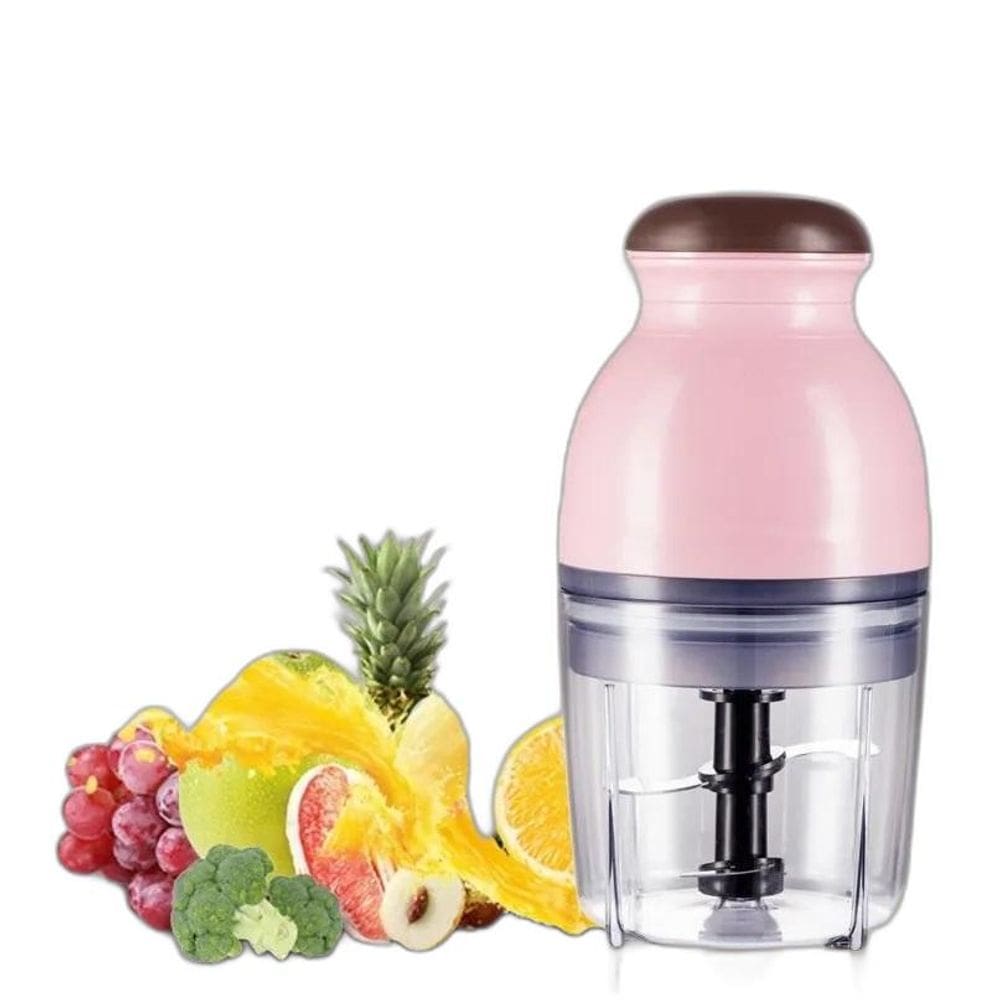 Mini Moedor Eletrico Carne Alimentos Picador Frutas