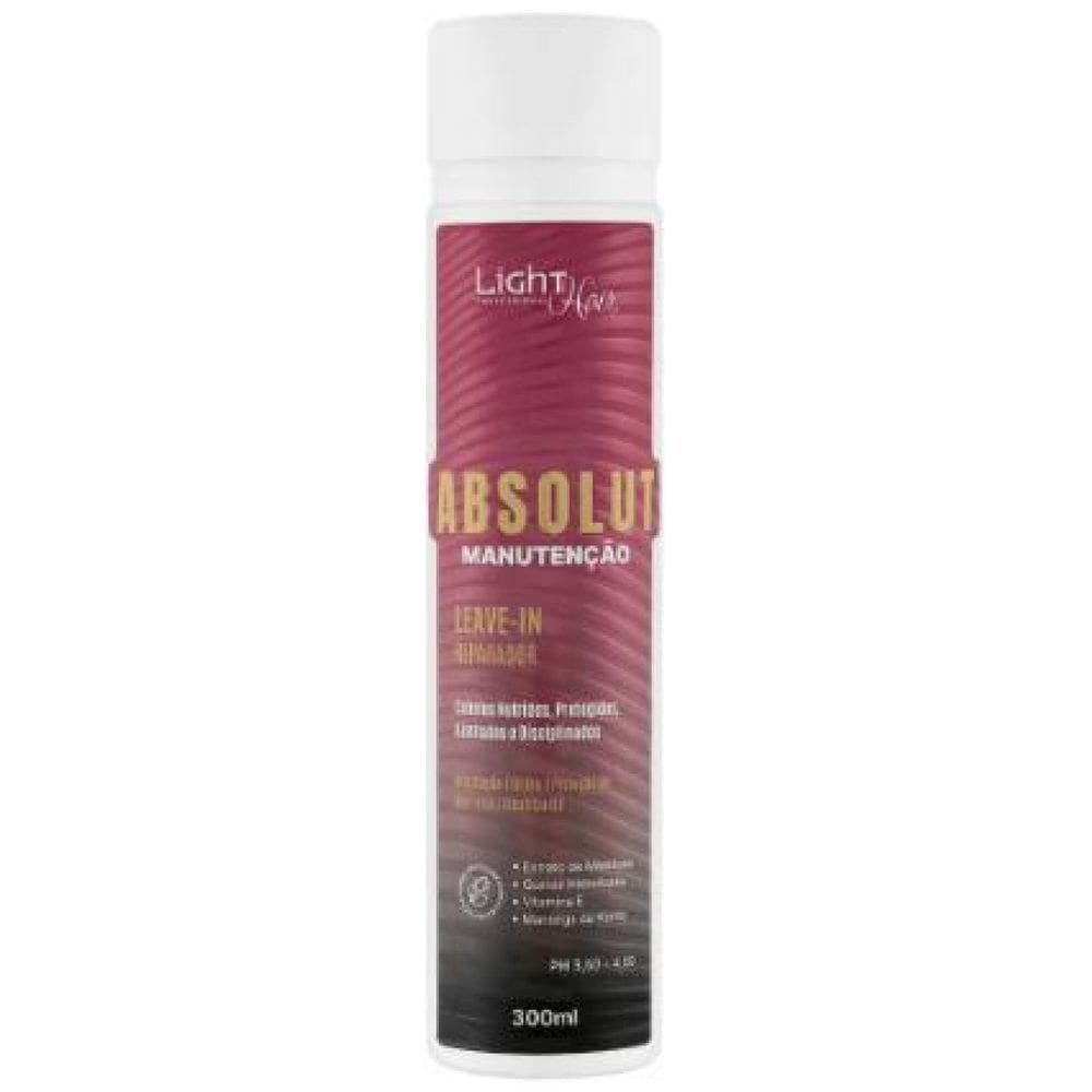 Light Hair Absolut Leave In Reparador 300Ml