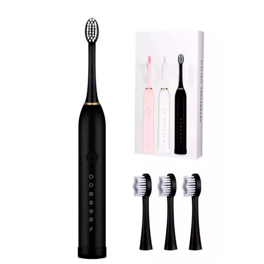 Escova Elétrica De Dente Giratória Recarregável