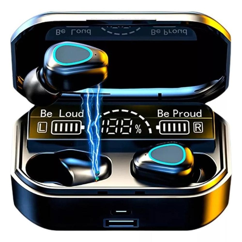 Fone Ouvido Bluetooth 5.3 Tws M10 A Prova D `Água Microfone