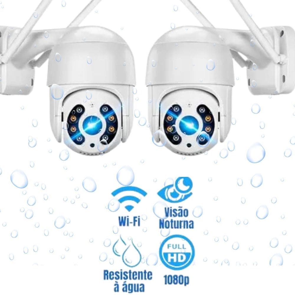 Câmera Segurança Ip Infravermelho Externa