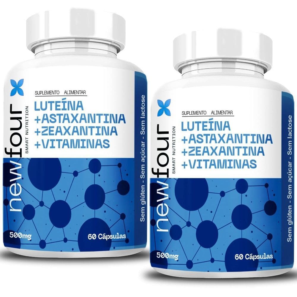 Luteína + Astaxantina + Zeaxantina +Vitaminas Kit 2 Unidades