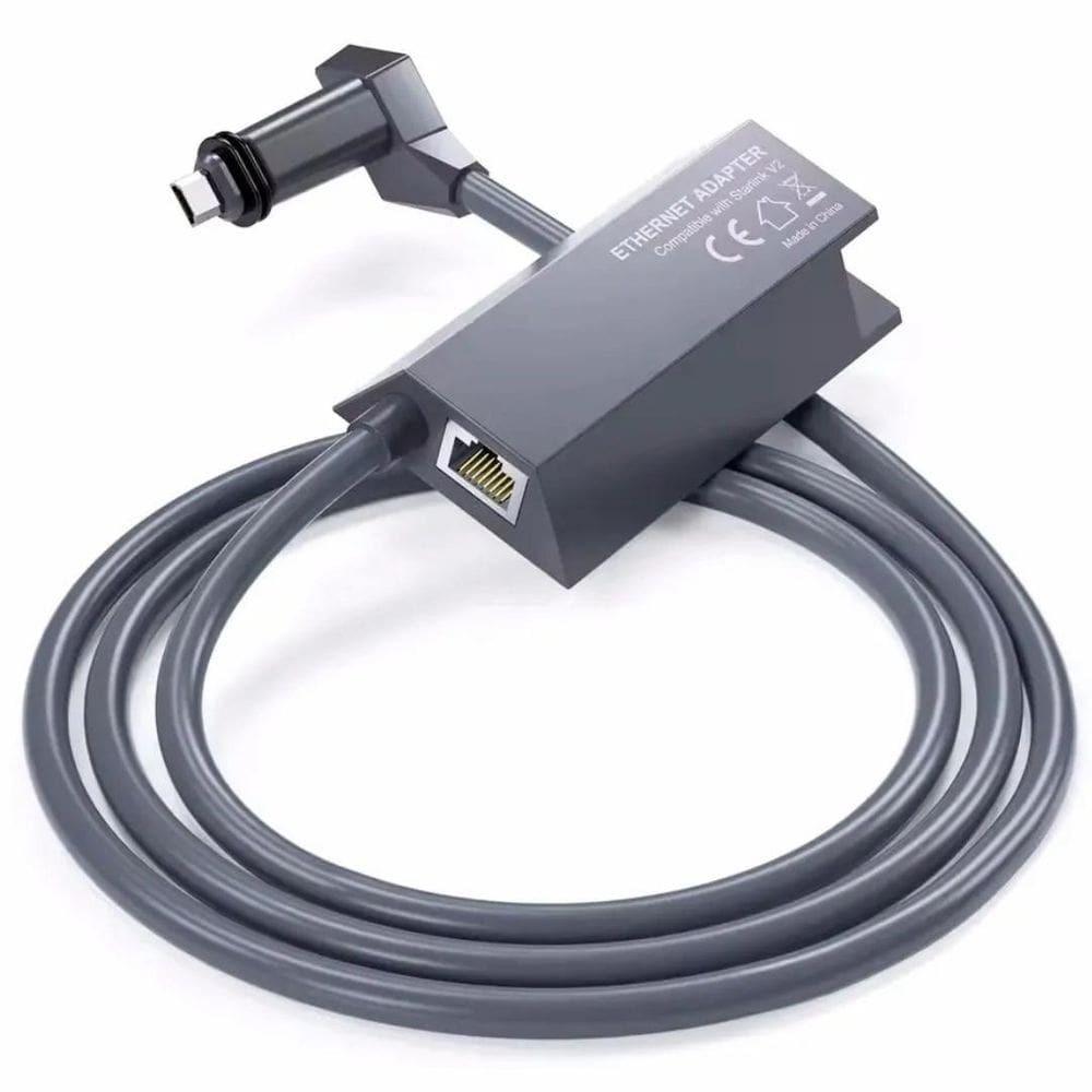 Adaptador Starlink Computador Roteador Rápida Ethernet V2