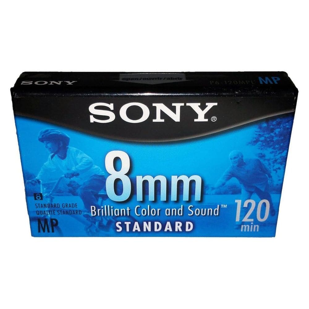 Fita Vídeo 8Mm De 120 Minutos Standard Sony P6-120Mpl