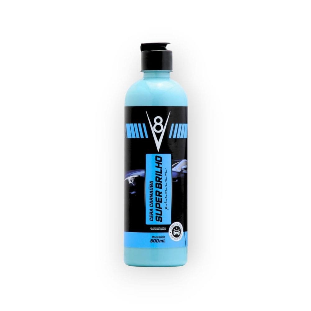Cera Carnauba Super Brilho V8 500Ml
