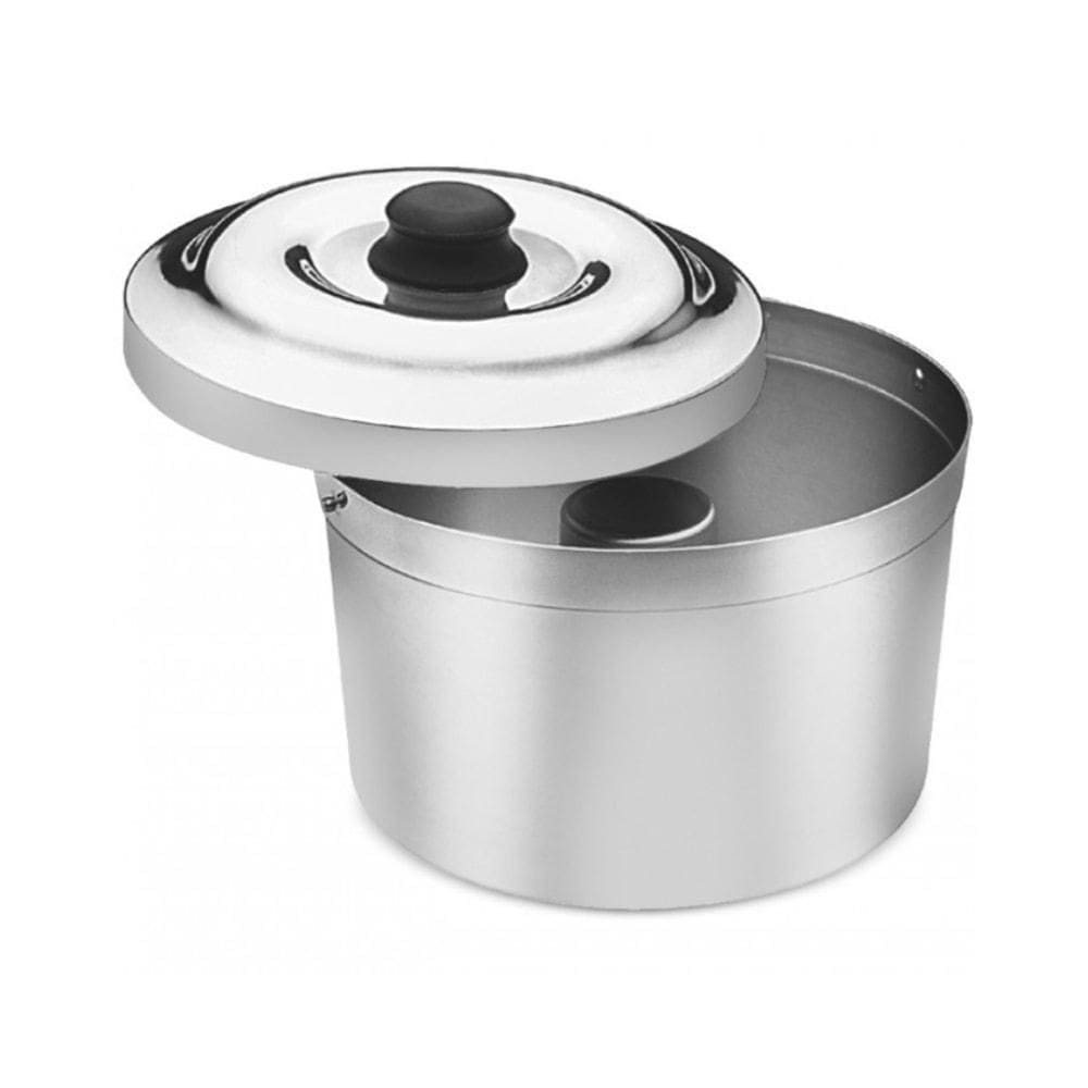 Forma De Pudim Com Tampa Nº 22 Em Alumínio Abc