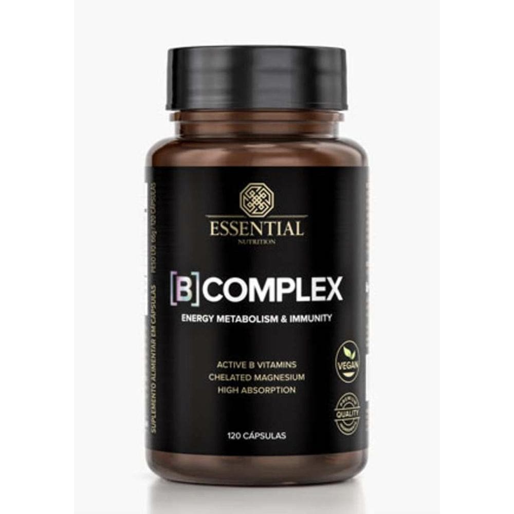 Vitaminas Do Complexo B + Magnésio B Complex 120 Cápsulas