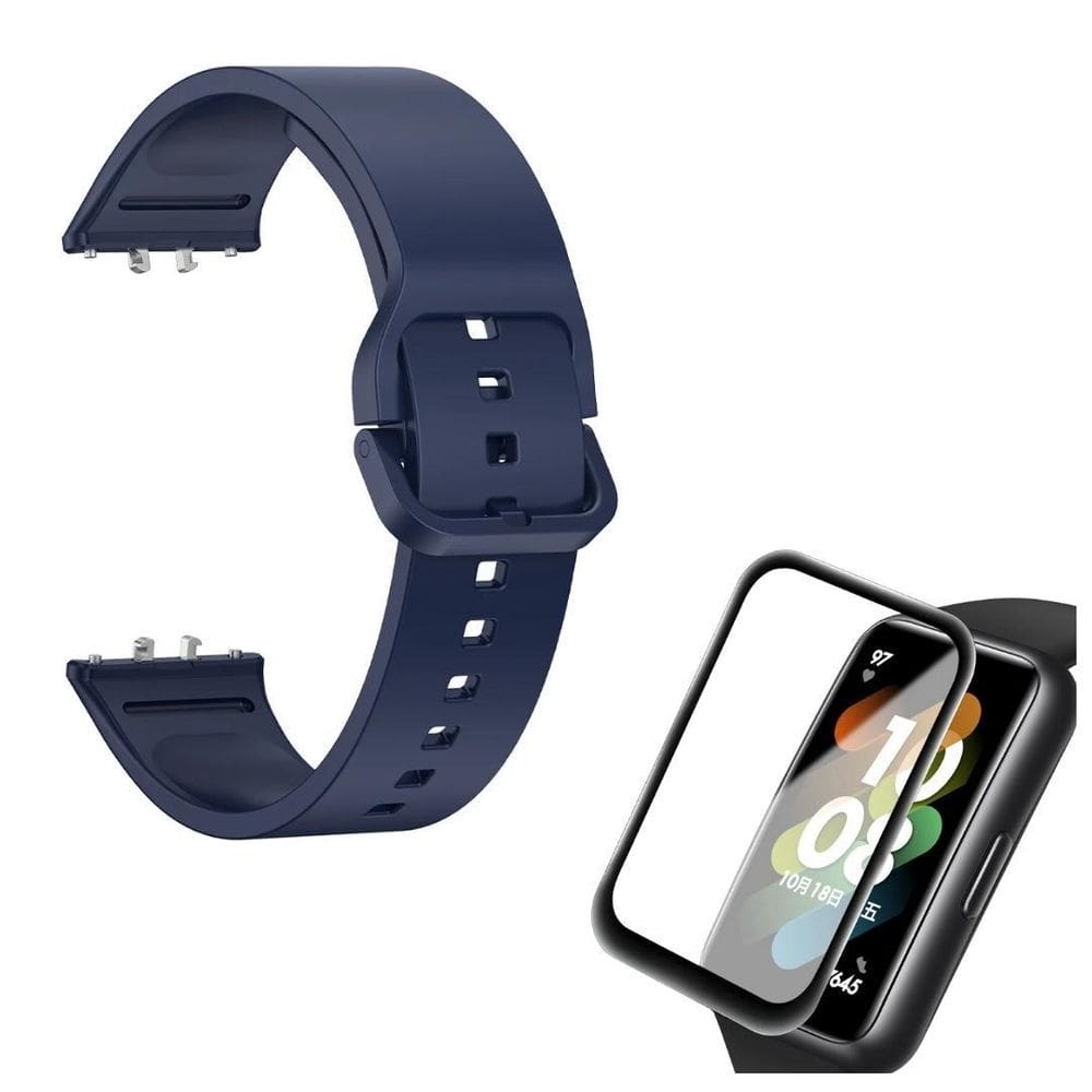 Pulseira Para Galaxy Fit 3 - Silicone Sport + Película