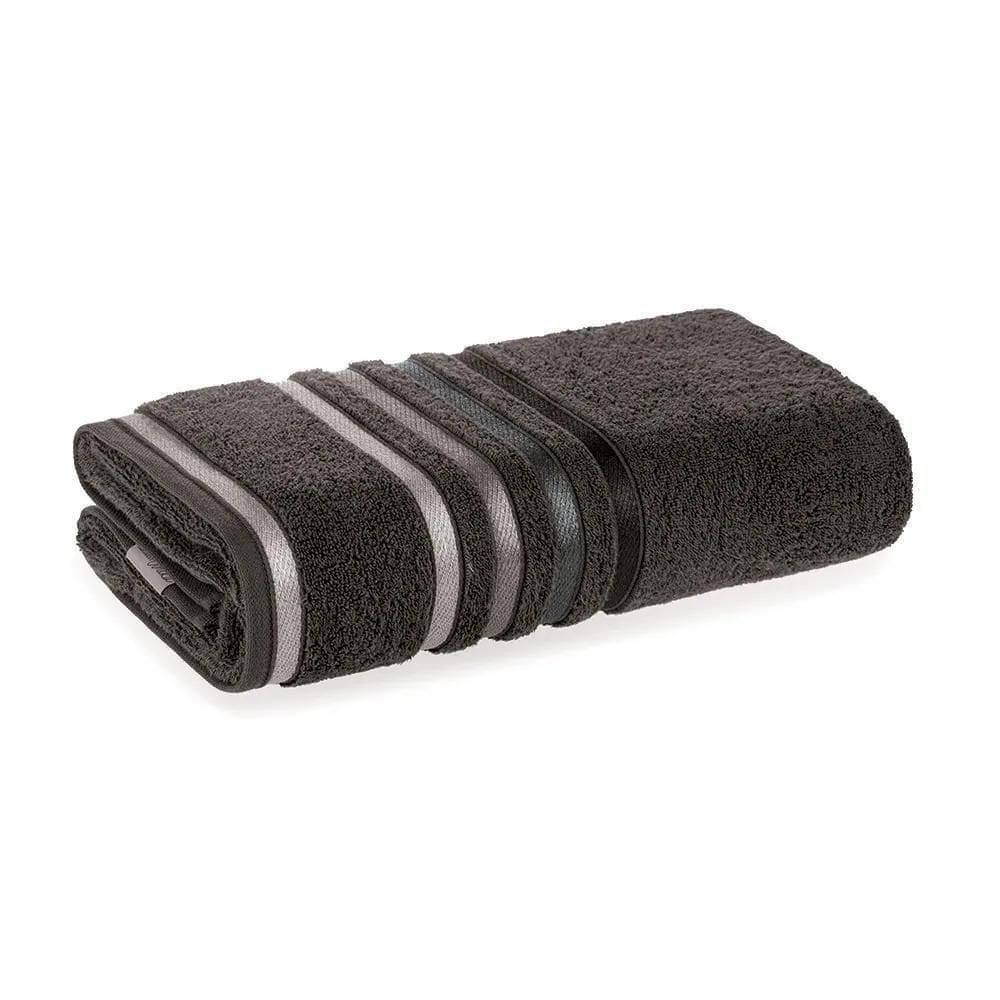 Toalha De Banho Lumina Karsten Carbono