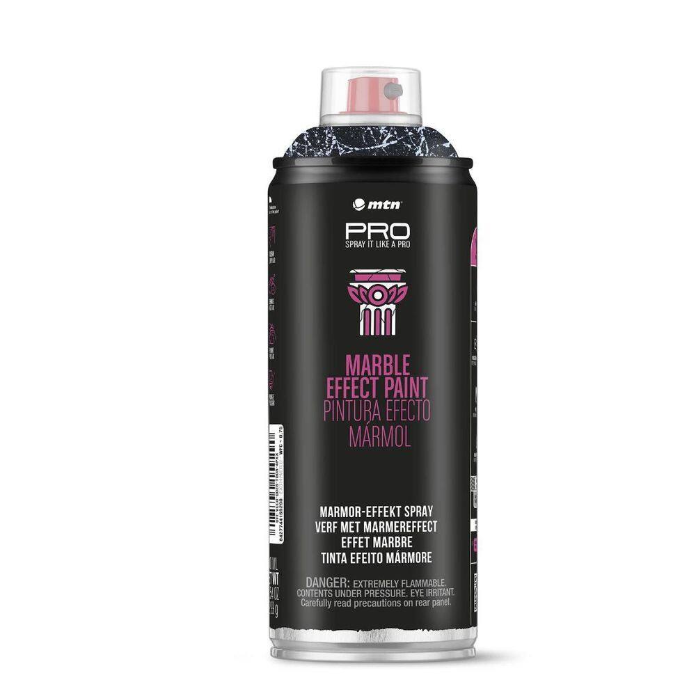Tinta Spray Efeito Mármore Prata 400Ml Pro Mtn