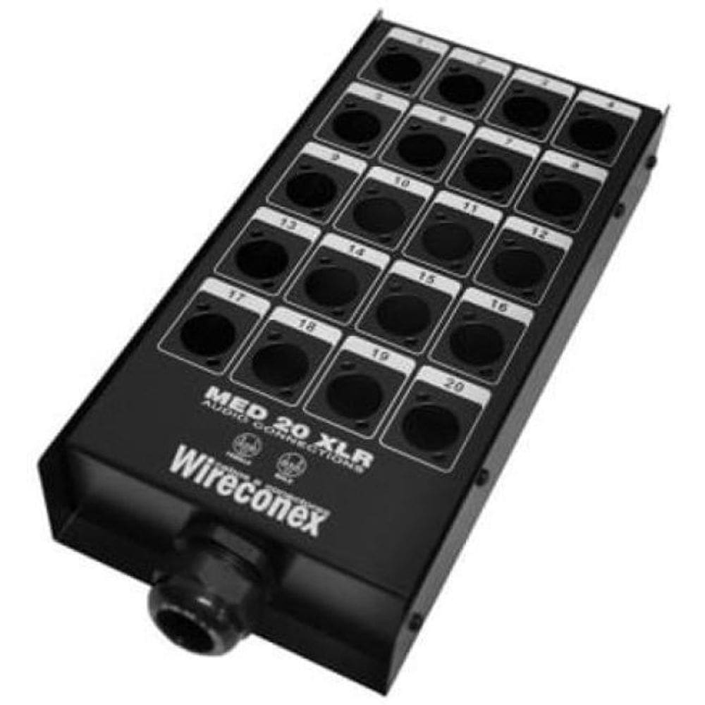 Caixa Meduza Wireconex Med2 20 1Sn 20 Vias Xlr Sem Conector