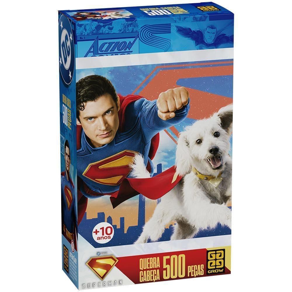 Quebra-Cabeça 500 Peças Superman