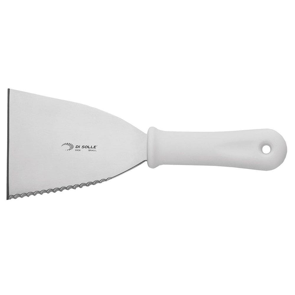 Espatulada Reta Serrilhada Durafio Prof - Branco