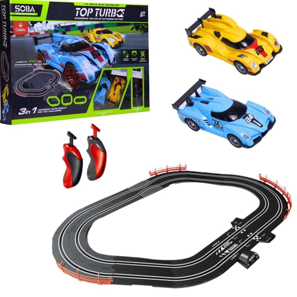 Pista Carro De Corrida Autorama Com Controle Remoto Castela