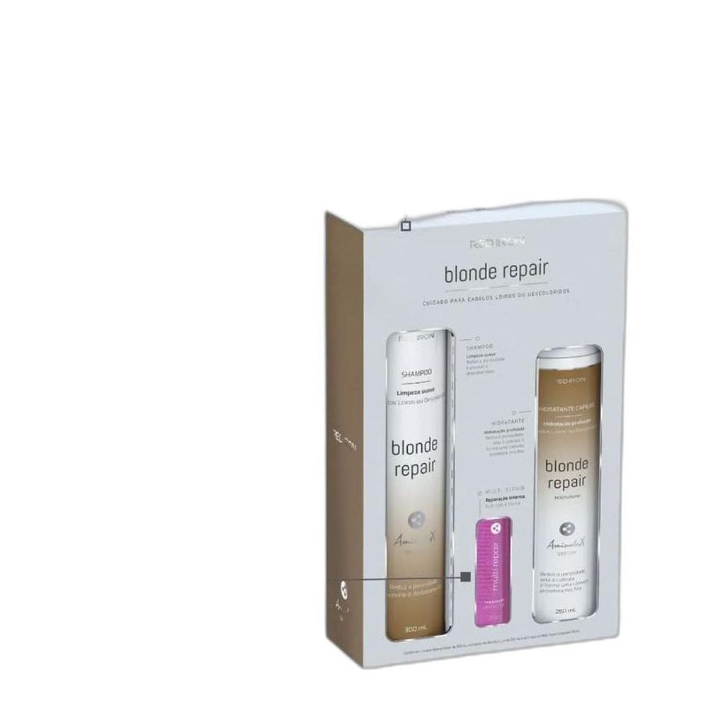 Red Iron Caixa Kit Blonde Repair 2+1