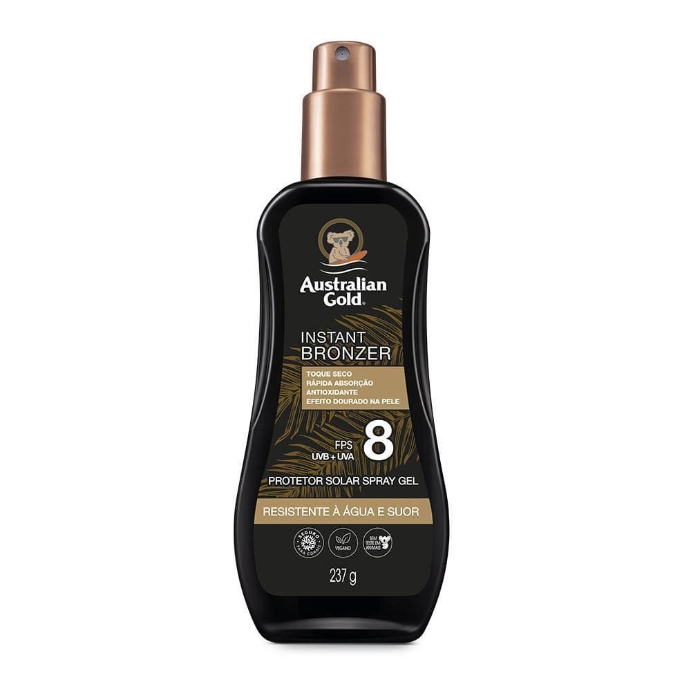 Protetor Solar Spray Gel Australian Gold Fps8 237G