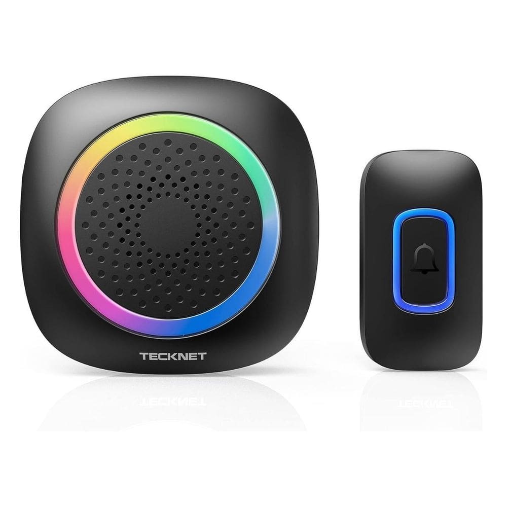 Campainha Sem Fio Até 300 Metros Rbg Resistente A Água Casa