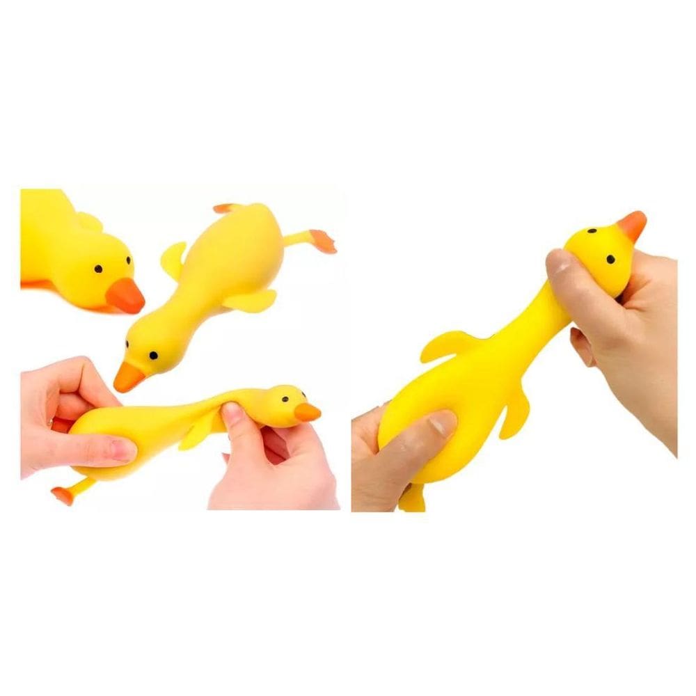 Pato Patinho Indestrutivel Puxa Anti Macio Ansiedade