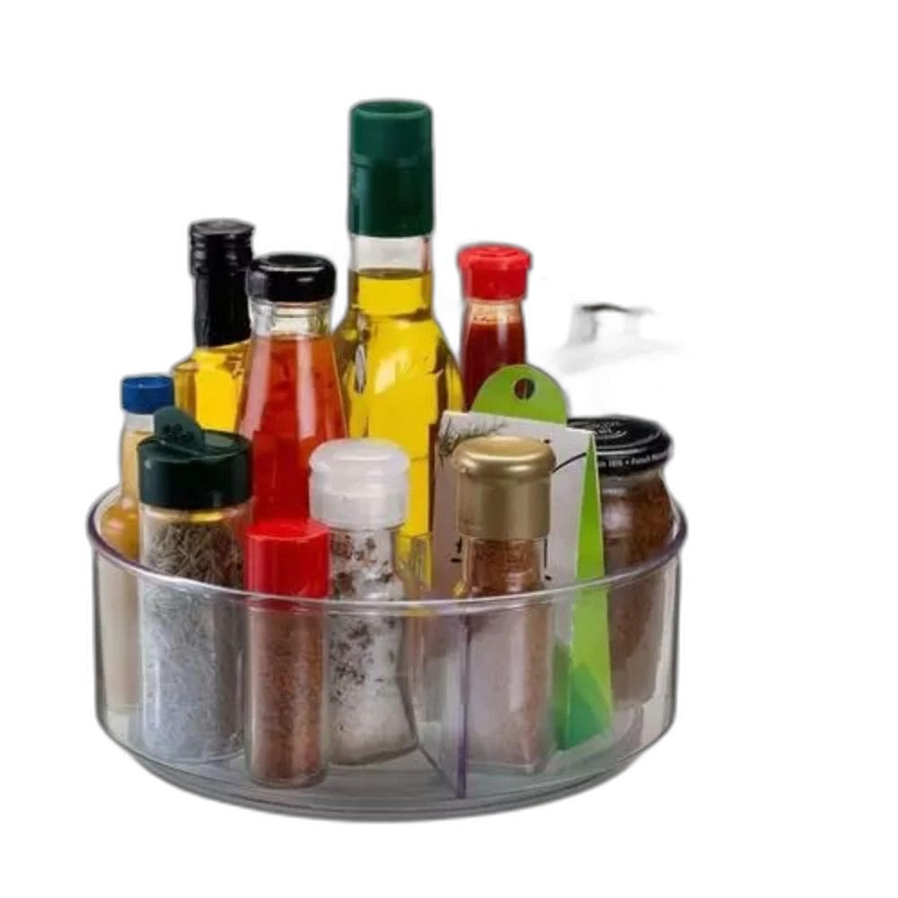 Organizador Giratório 30,5Cm Divisórias De Mesa Bancada