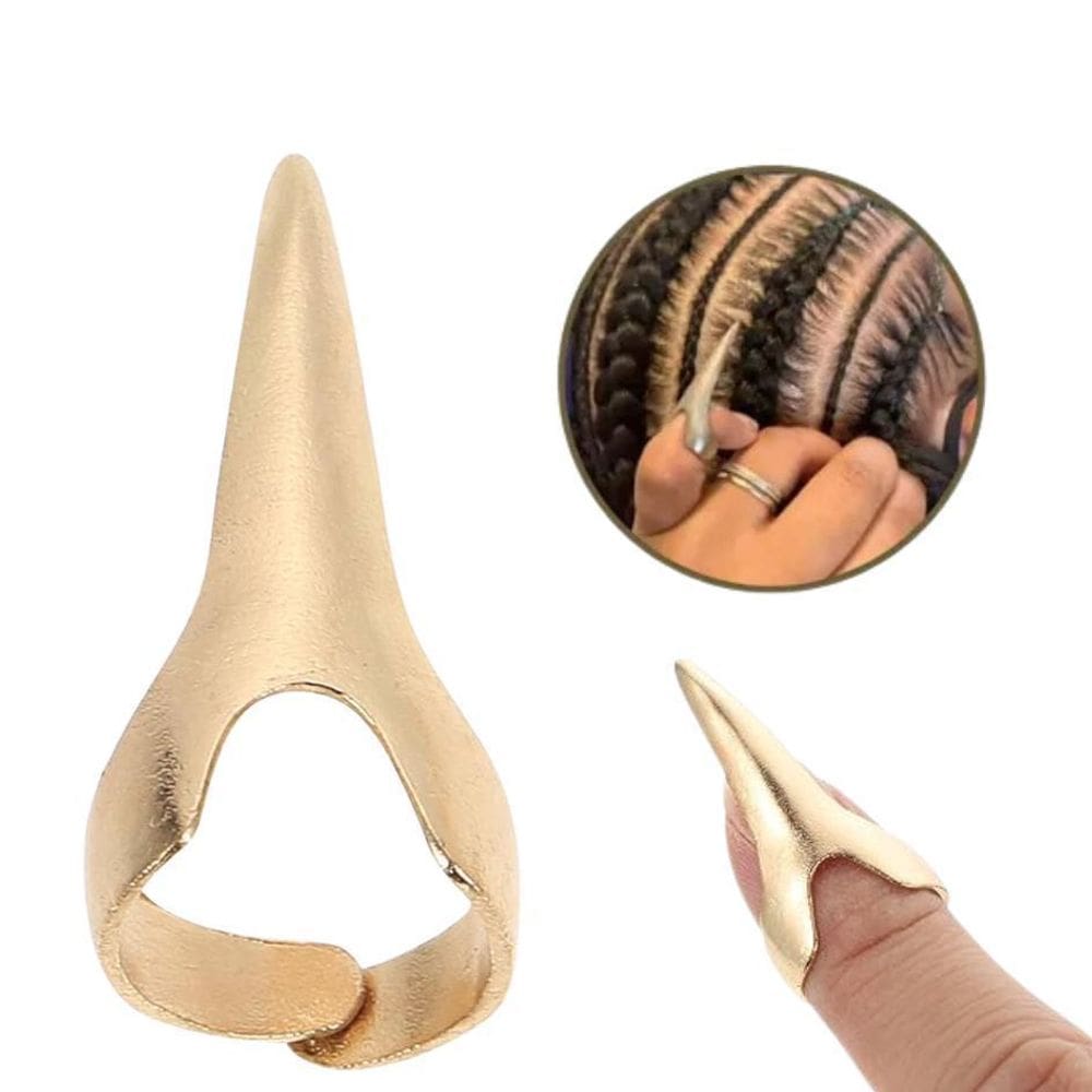 Kit 4 - Anel Garra Para Trança - Separa E Reparti O Cabelo