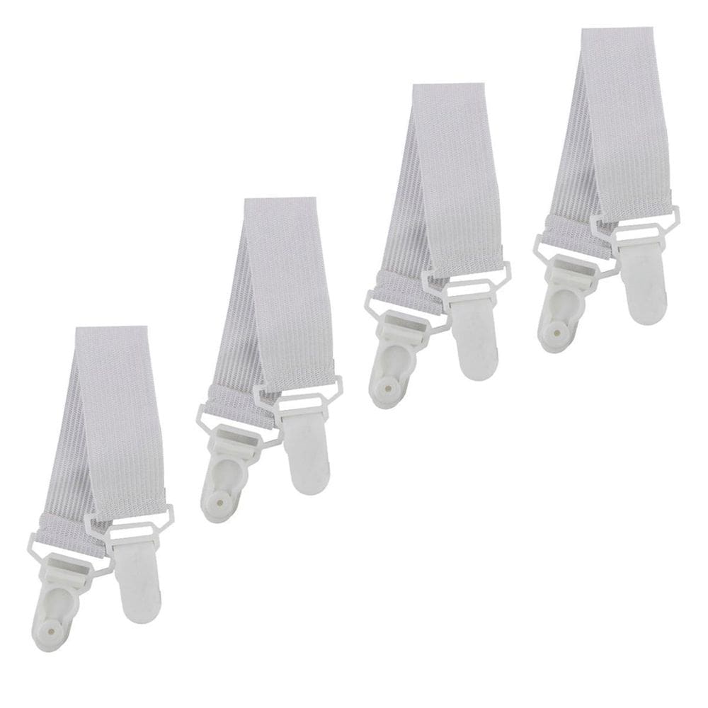 Prendedor Elástico/Lençol Segura Lençol Kit 4 Unidades