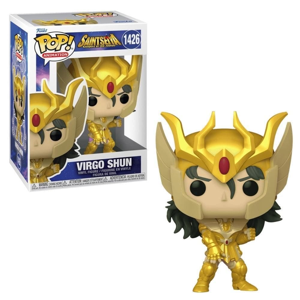 Boneco Funko Pop Os Cavaleiros Do Zodíaco - Shun De Virgem