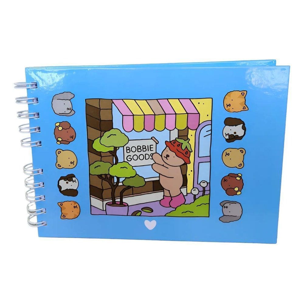 Livros De Colorir Bobbie Goods Caderno Capa Dura Antiestress