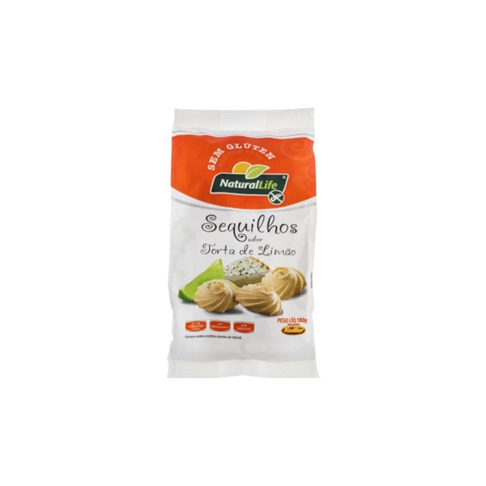 Sequilhos Sabor Torta De Limao S/ Gluten Kodilar 12X180G