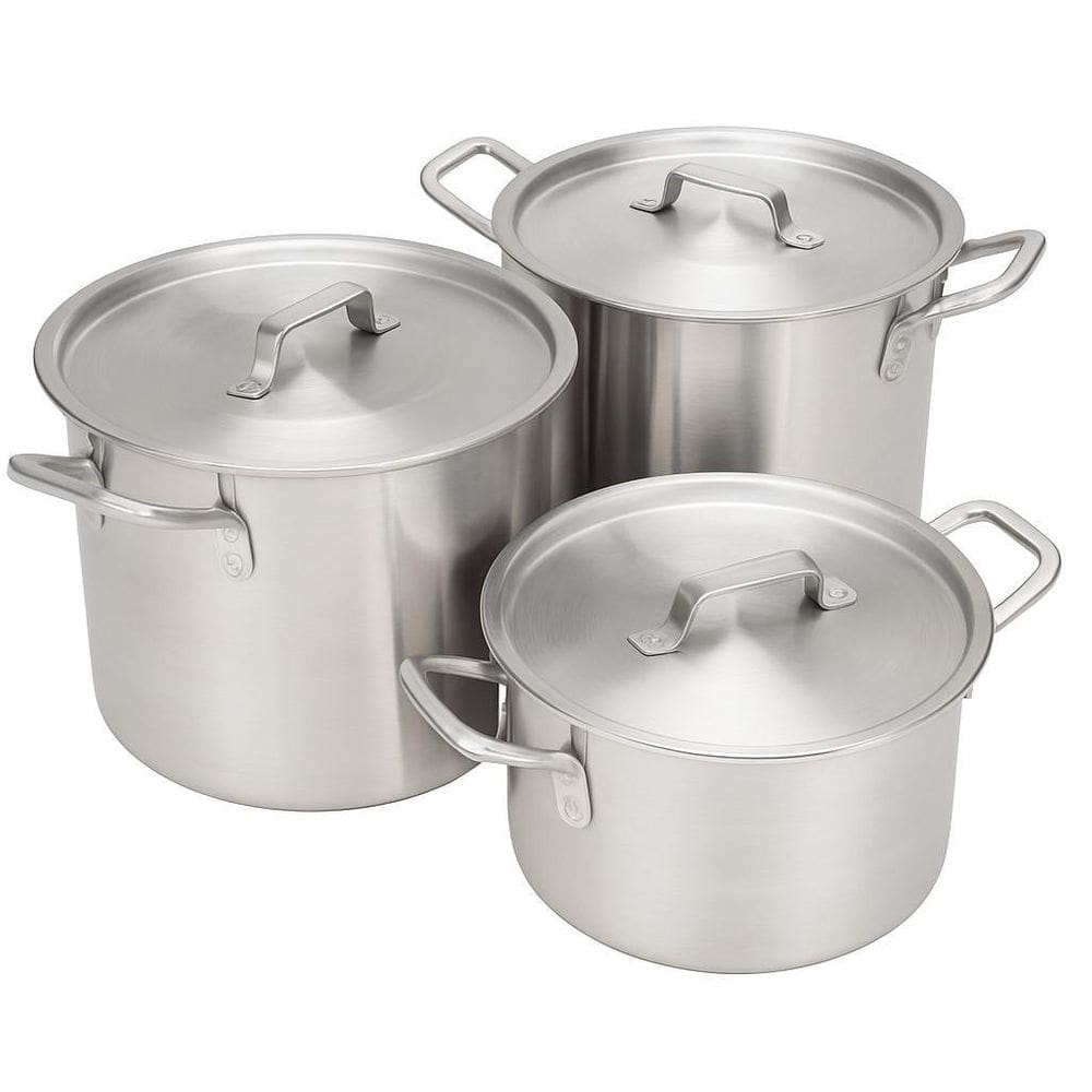 Jogo De Panela Aluminio Polido 3 Peças