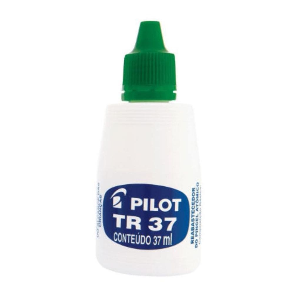 Tinta Pincel Marcador Atomico 37Ml Verde Pilot