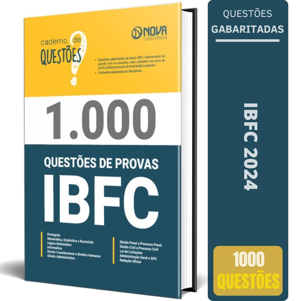 Livro De Questões Gabaritadas Da Ibfc