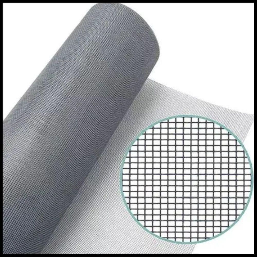 Tela Mosqueteira 1,2Mt X 1Mt Fibra De Vidro