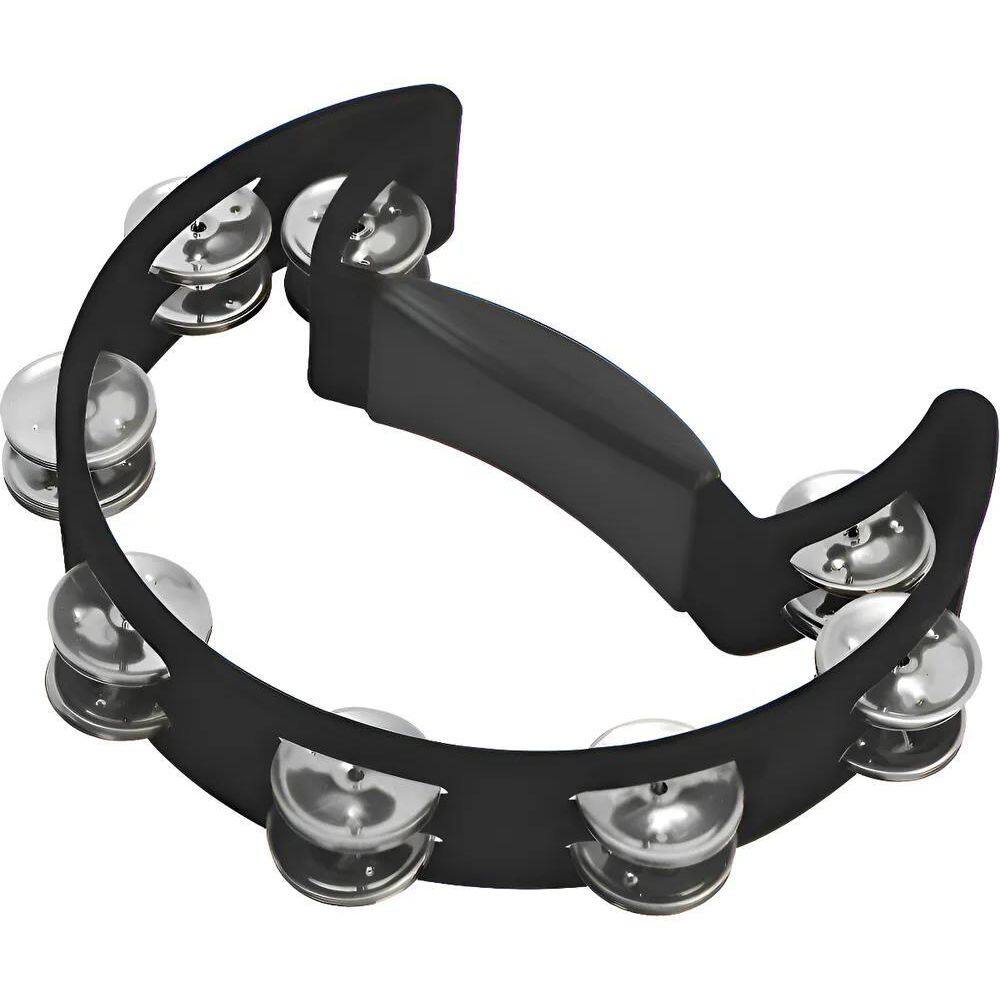 Spanking Pandeiro Meia Lua Pro Fire Preta