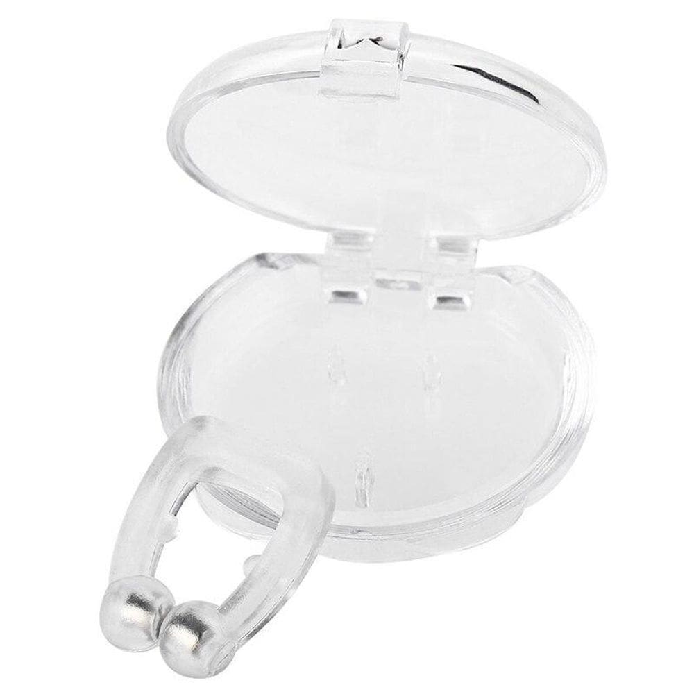 Clip Dilatador Nasal Anti Ronco Silicone Com Imã Kit 04 Unid