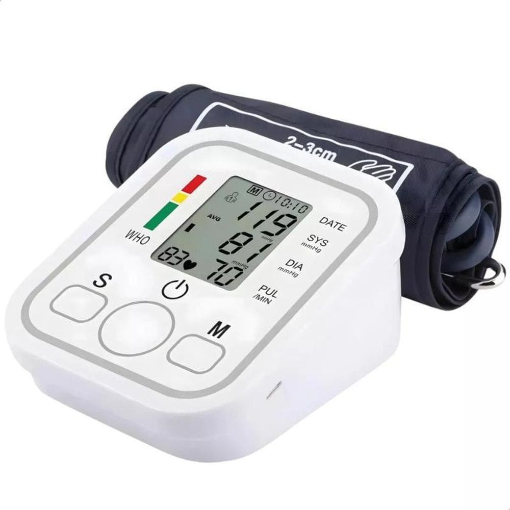 Monitor De Pressão Arterial  Ideal Para Uso Doméstico