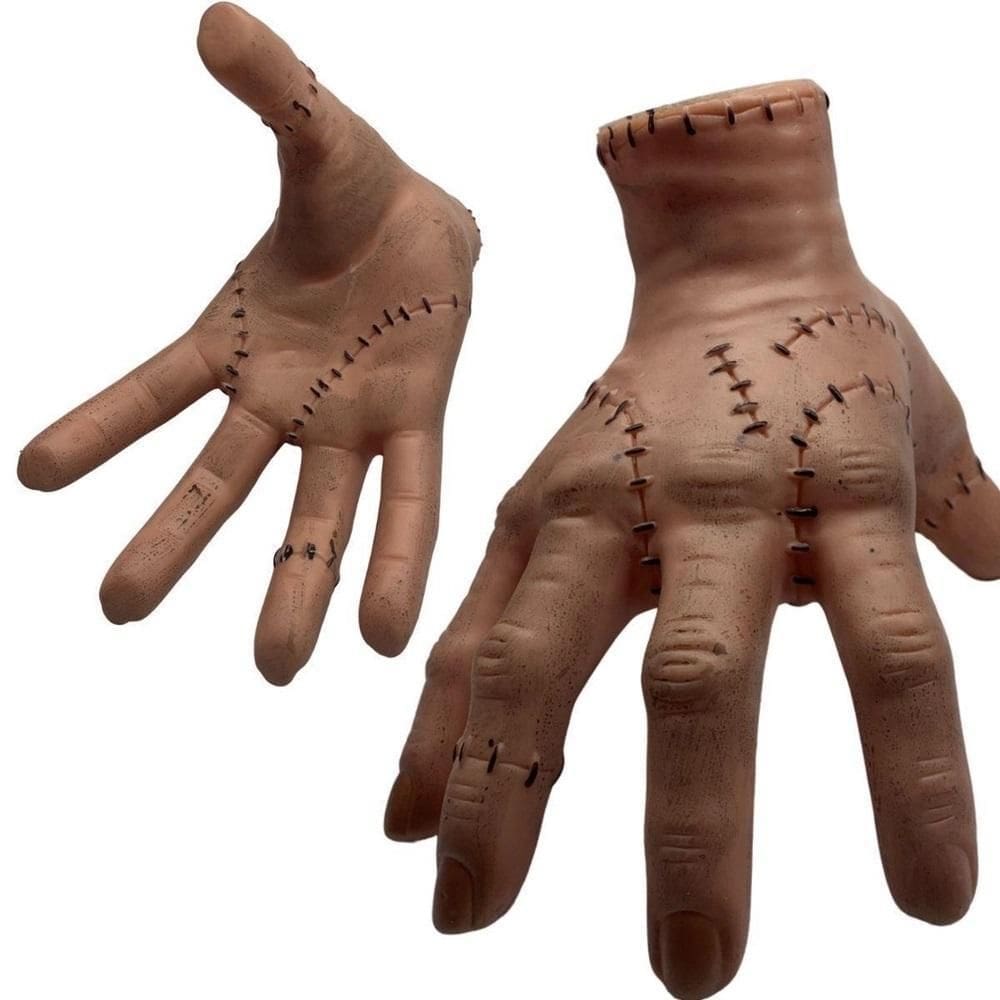 Maozinha Família Addams Wandinha Fantasia Halloween