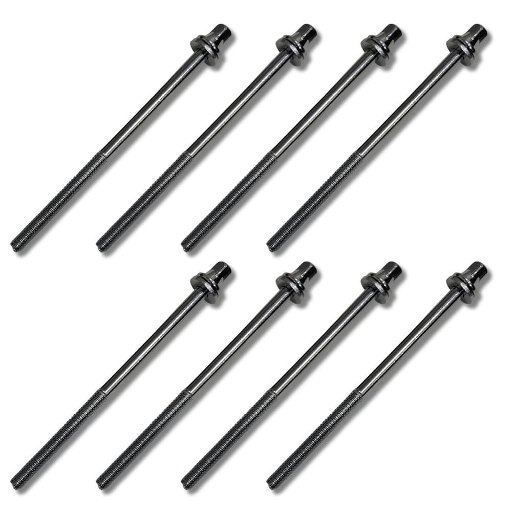 Kit 8 Parafuso Afinação Bateria 90Mm X 5Mm Hbts90 Hard Beat