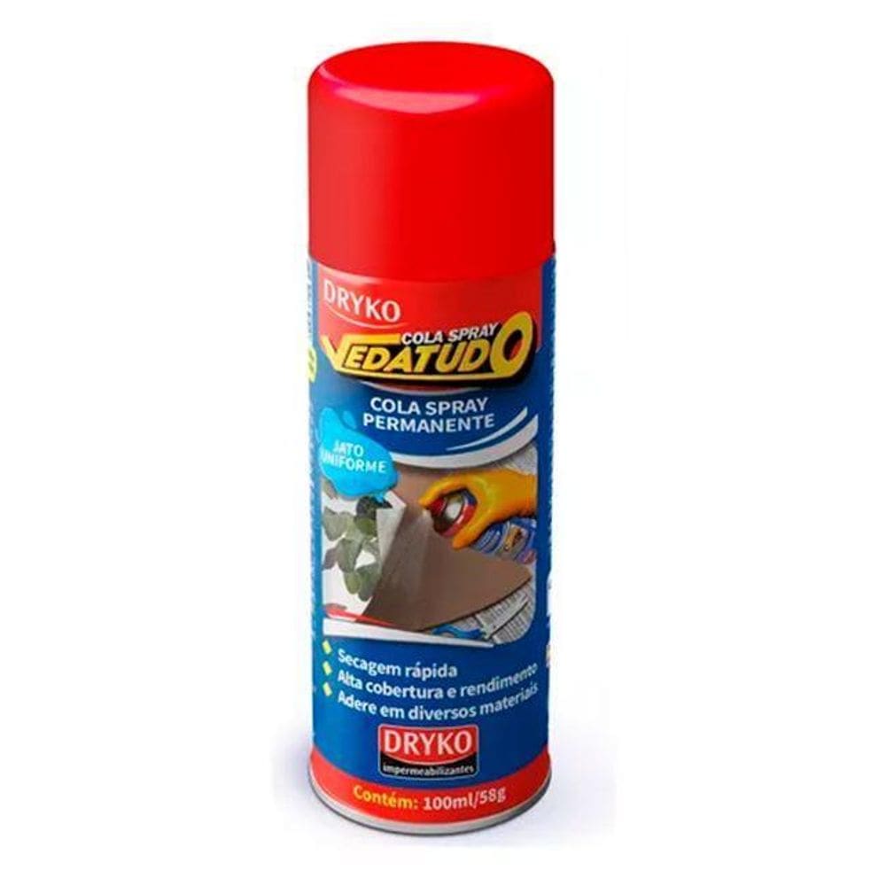 Cola Spray Permanente 100Ml Dryko Veda Tudo
