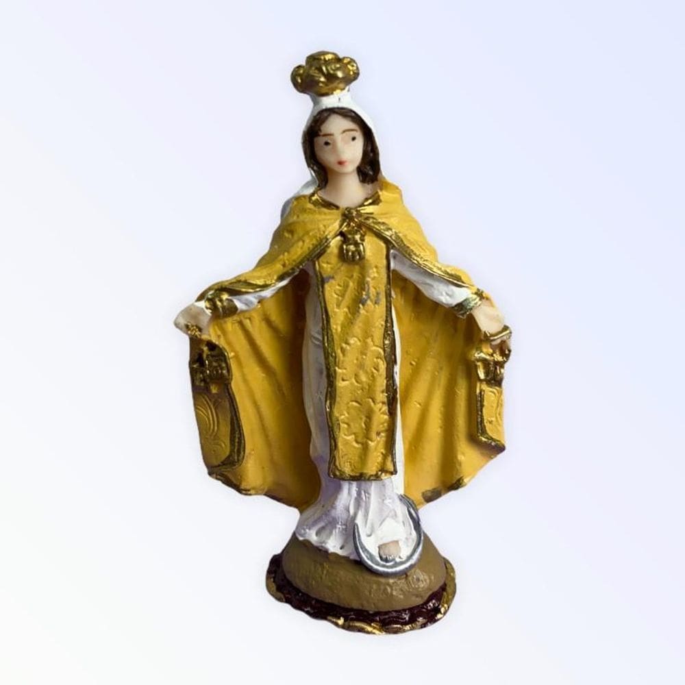 Escolha A Sua Santa Católica Imagem Pequena Em Resina